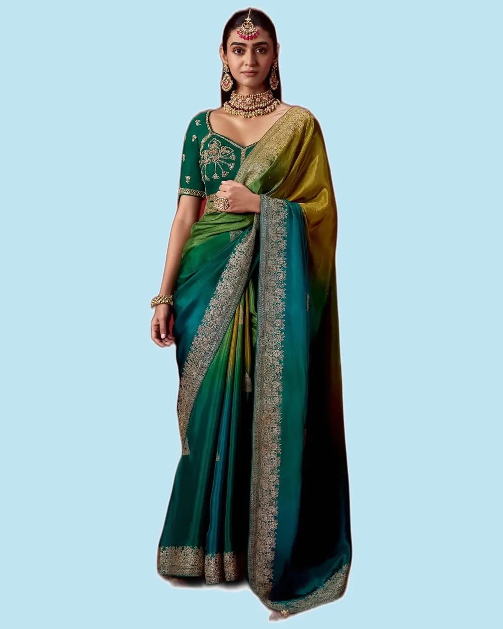 Regal Elegance Rich soft Silk Royal Sarees