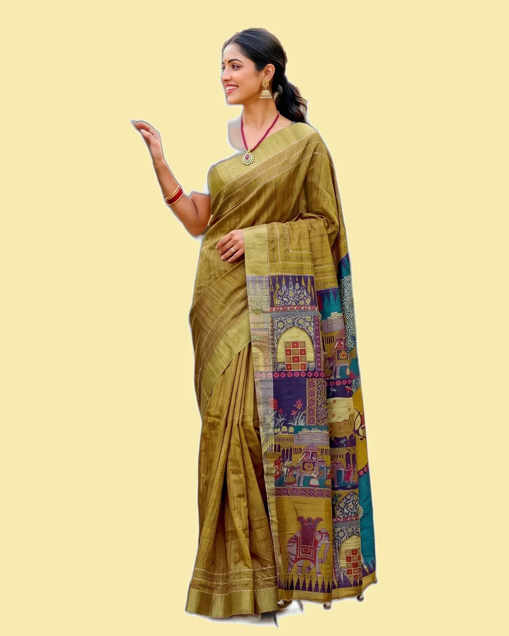 Kalakruti Charming Kathi Silk Sarees