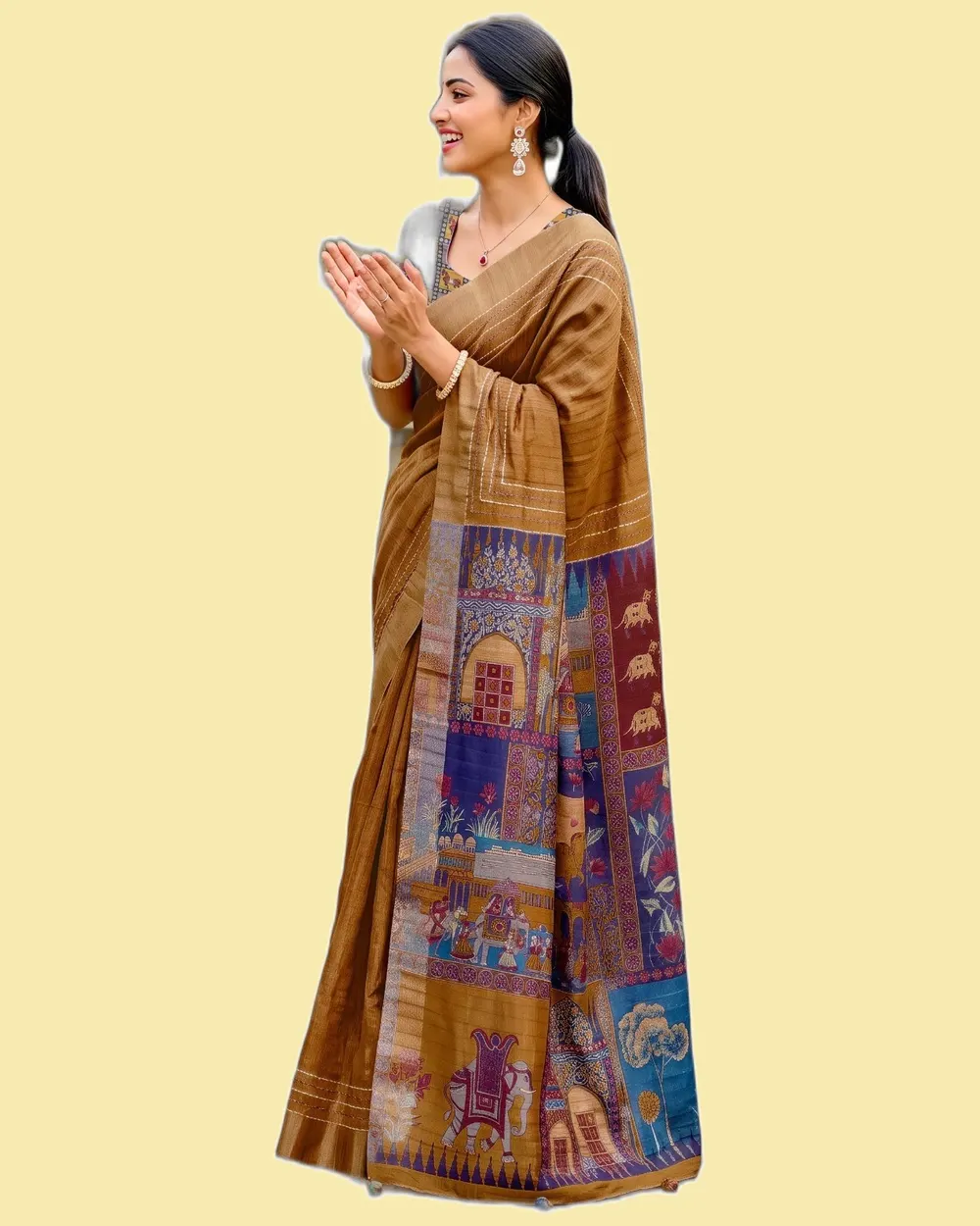Kalakruti Charming Kathi Silk Sarees