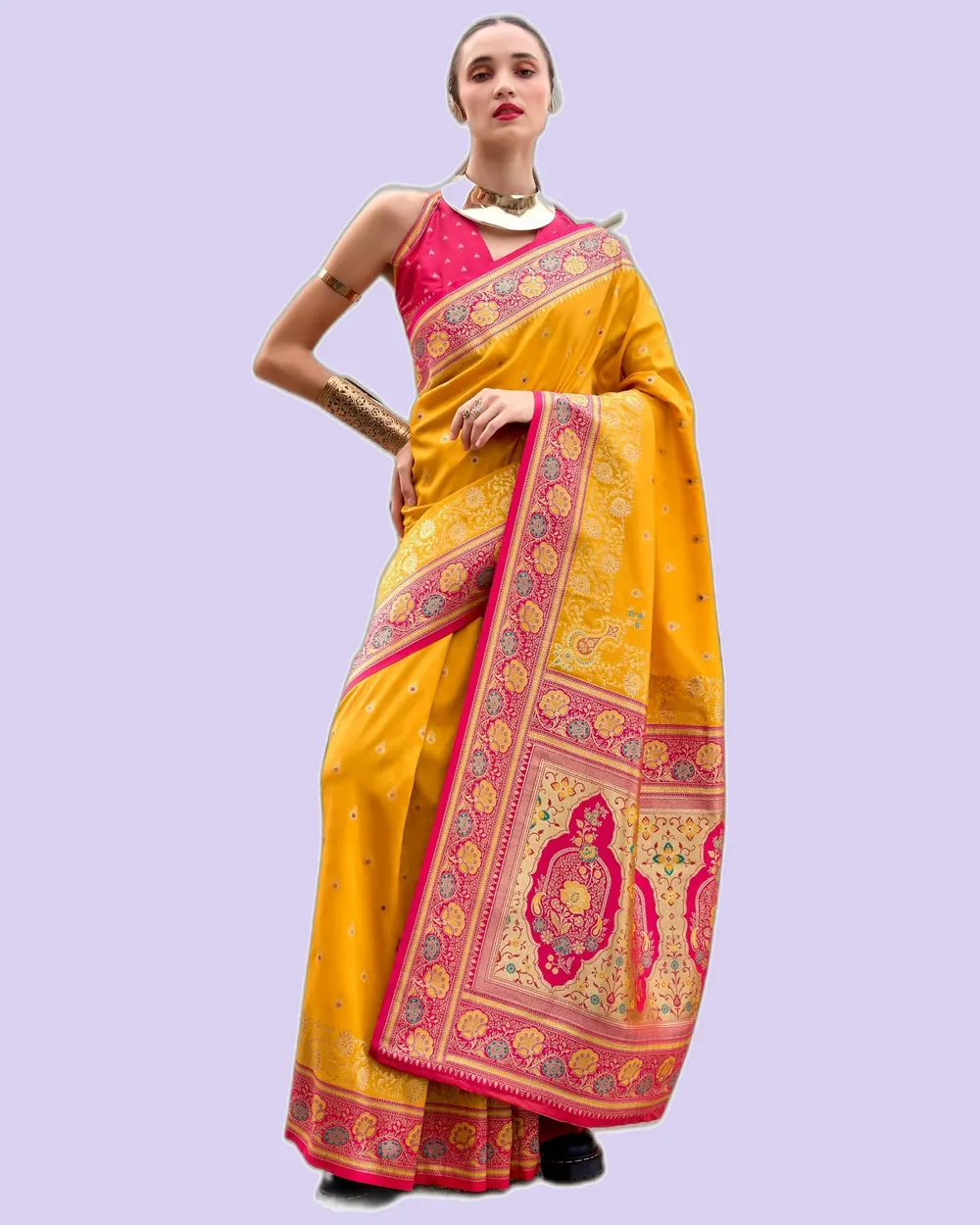 Soundarya Pure Silk Traditional Sarees