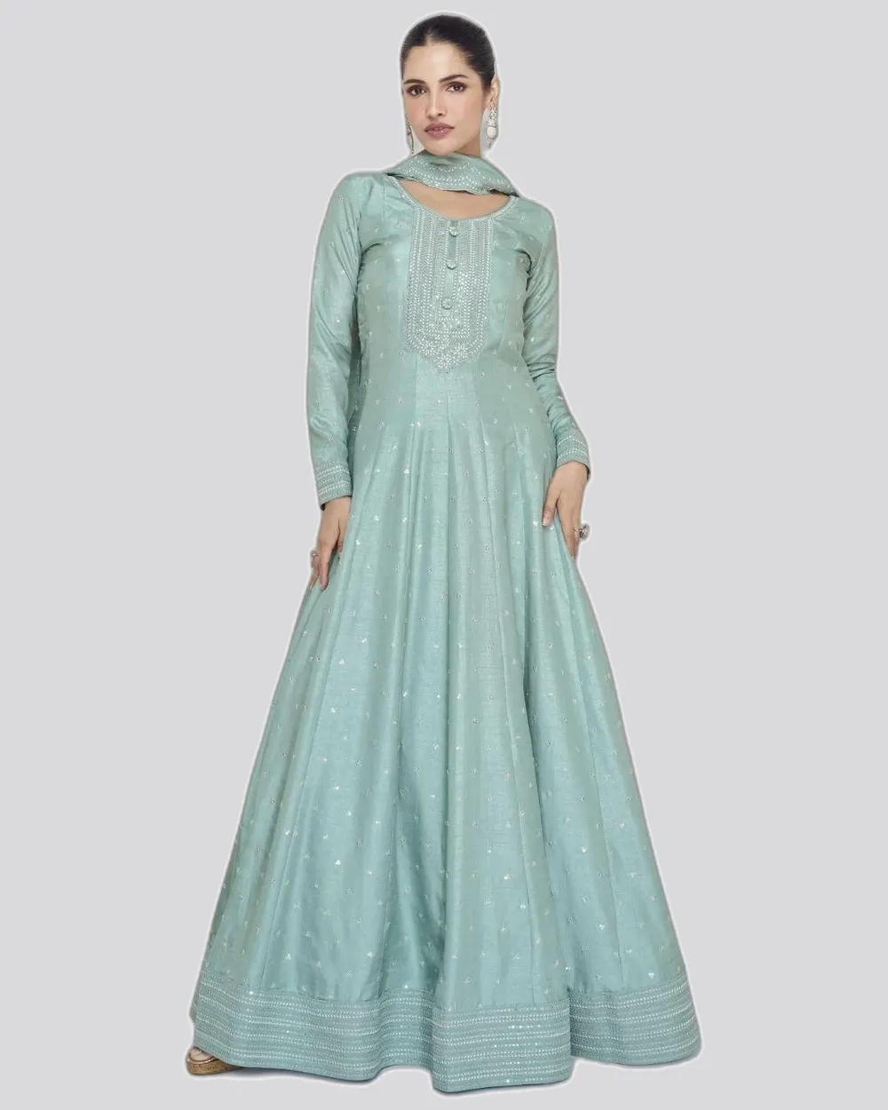 Rich Look Premium Silk Long Gowns