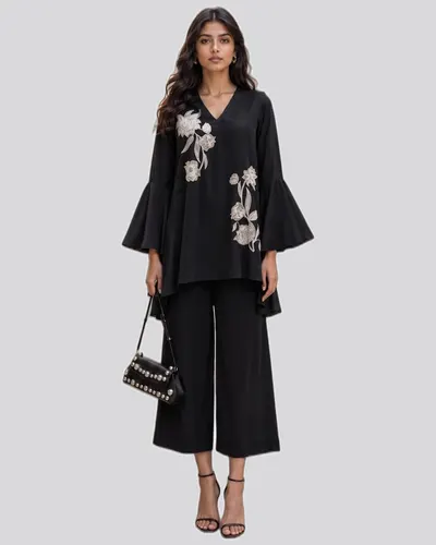 Pure Natural Crape Western Suit — image 3
