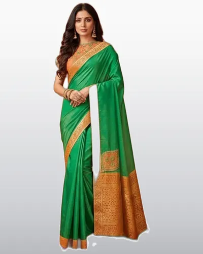 Nayonika  Silk Designer Zari Weaving Sarees