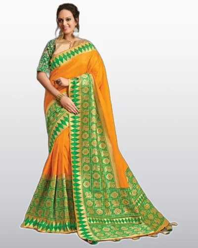Nayonika  Silk Designer Zari Weaving Sarees