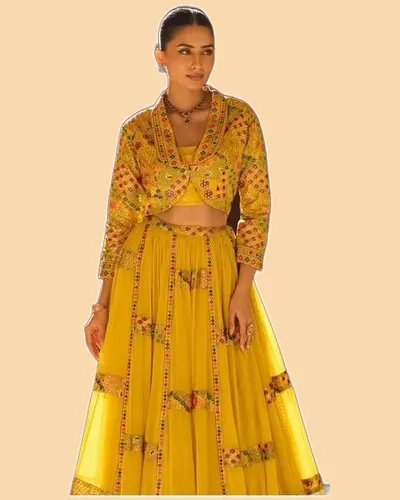 Wedding Look Premium Real Georgette Dresses — image 4