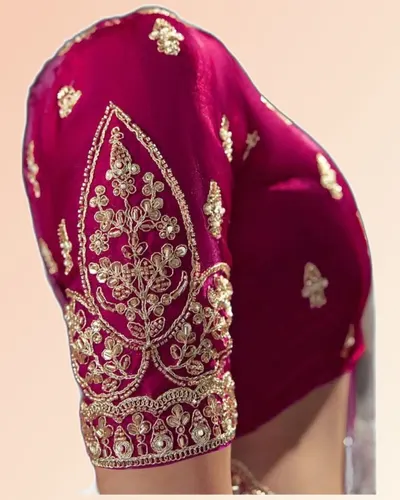 Virasat V1 Handwork Motif Border Detailed  Sarees — image 3