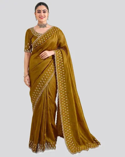 Icloth V19 Classical Fandy Chiffon Sarees