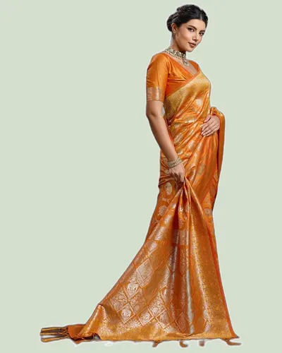Rajwada Silk V2 Zari Work Sarees — image 2