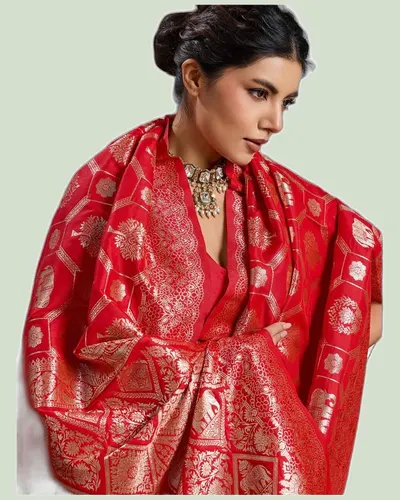 Rajwada Silk V2 Zari Work Sarees — image 2