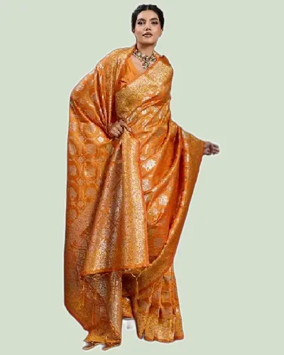 Rajwada Silk V2 Zari Work Sarees — image 5