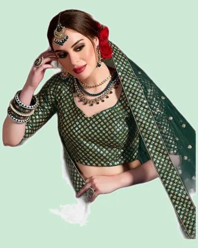 Wedding Royal Silk Lehenga Choli — image 5