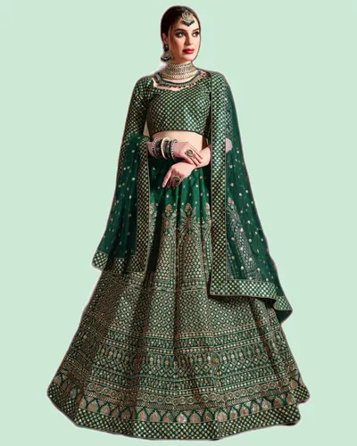 Wedding Royal Silk Lehenga Choli