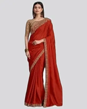 Sandlewood V17 Fancy Fabric Sarees — image 3