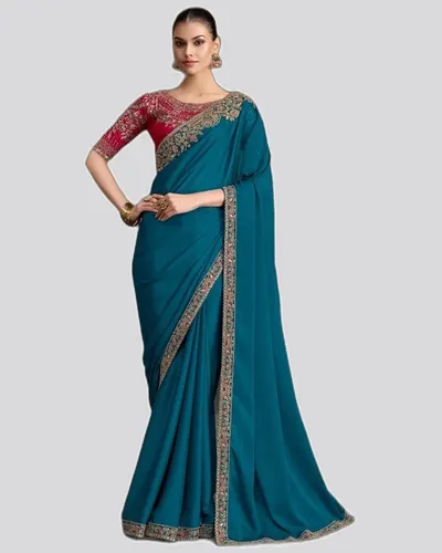 Sandlewood V17 Fancy Fabric Sarees
