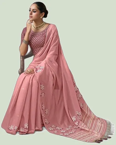 Carnival Wear Lux Viscose Exclusive Sarees — image 4