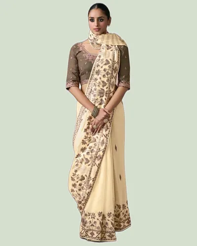 Carnival Wear Lux Viscose Exclusive Sarees — image 3