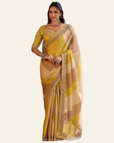 Riddhi Festival Wear Exclusive Heavy work Fancy Fabric Sarees