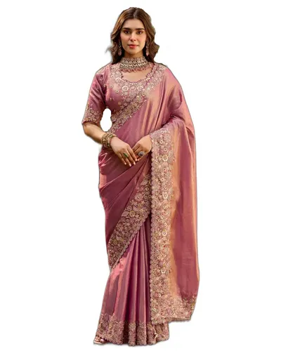 Riddhi Festival Wear Exclusive Heavy work Fancy Fabric Sarees