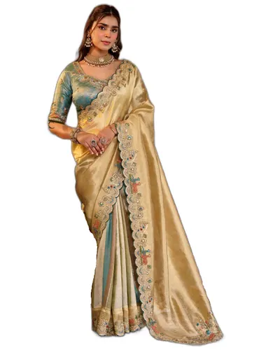 Riddhi Festival Wear Exclusive Heavy work Fancy Fabric Sarees