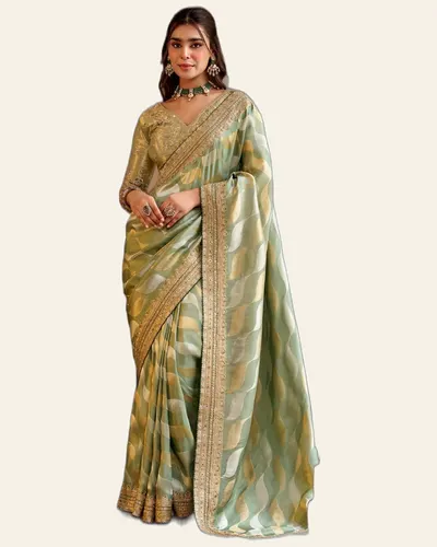 Riddhi Festival Wear Exclusive Heavy work Fancy Fabric Sarees