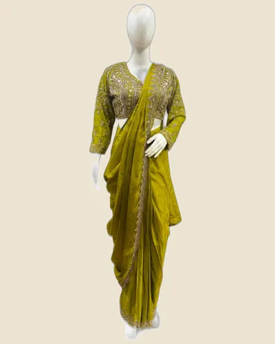 Designer  Ready to Wear Celebration Sarees — image 2