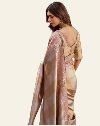 Siddhi Fancy Pure Fabric Sarees — image 2