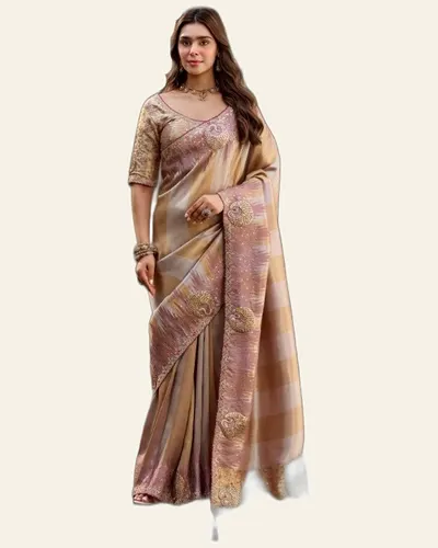 Siddhi Fancy Pure Fabric Sarees — image 6