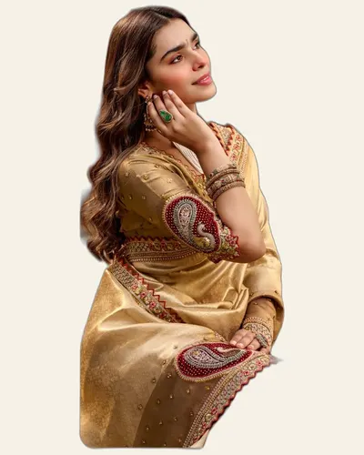 Siddhi Fancy Pure Fabric Sarees — image 2