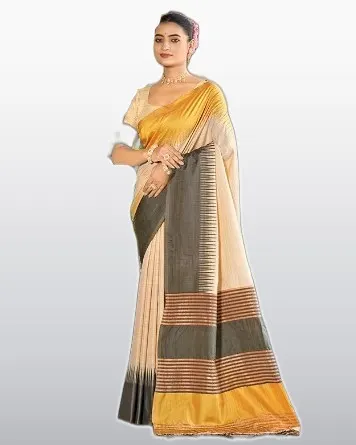 Lavina V2 Slub Silk Classical Sarees — image 3