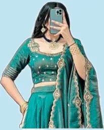 Embroidery Work NC Silk Regular Lehengas — image 4