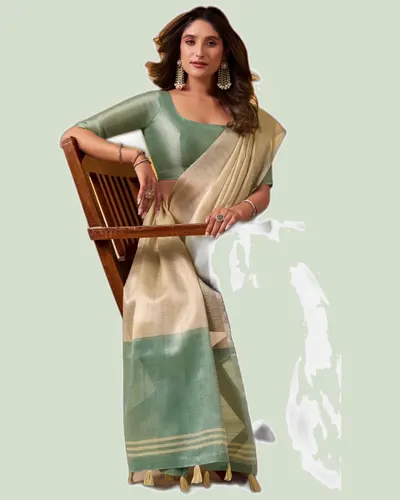 Anvika Light Edition Tissue Silk Sarees — image 3