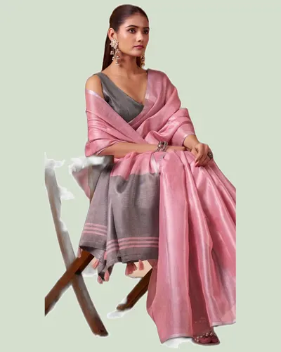 Anvika Light Edition Tissue Silk Sarees — image 4