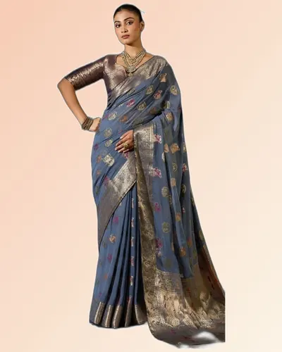 Traditional Weaves Hand-dyed Khaddi Georgette Sarees 