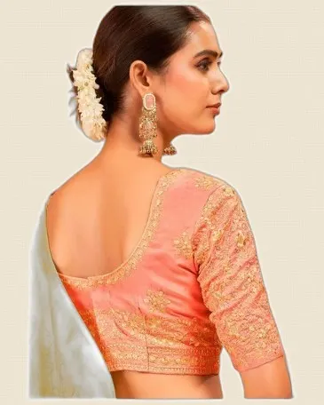 Meghrani  Smooth Rich Finish Ho Silk Zari Sarees — image 3