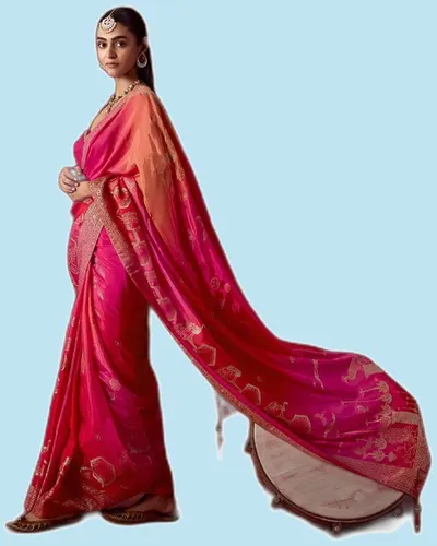 Regal Elegance Rich soft Silk Royal Sarees — image 4