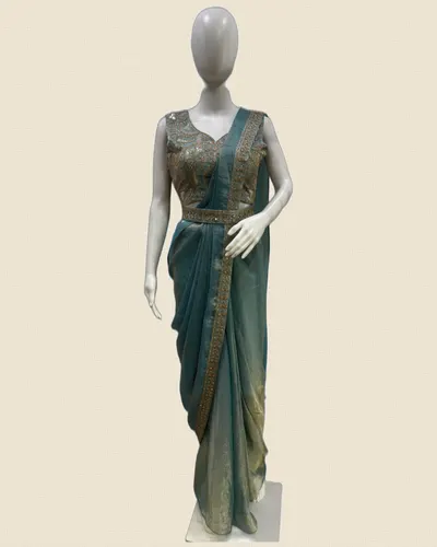 Designer Fendi Ready To Wear Sarees — image 2