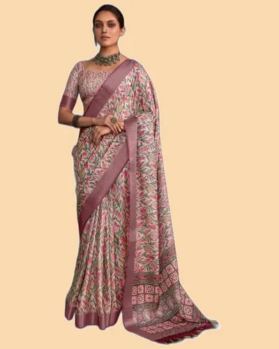 Ritika Silk Handloom Sequence Weaving Sarees