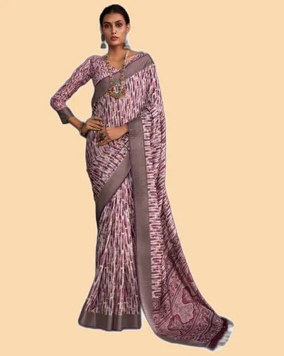 Ritika Silk Handloom Sequence Weaving Sarees