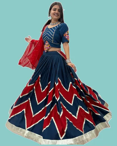 Festival Special Luxe Rayon Cotton Lehengas — image 2