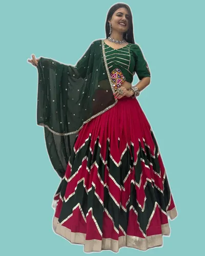 Festival Special Luxe Rayon Cotton Lehengas — image 2