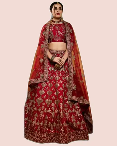 Festival Wear Art Silk  Premium Lehengas — image 6