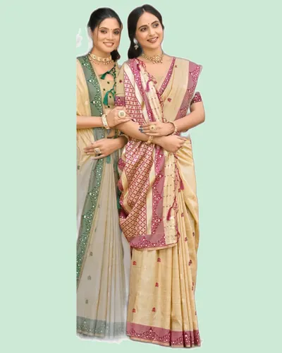 Assam Silk Handloom Weaving Classical Sarees — image 5