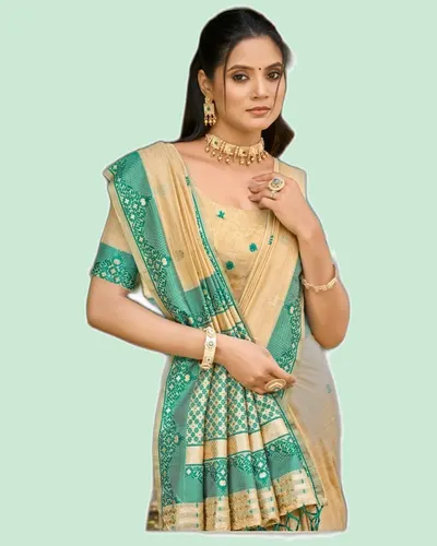 Assam Silk Handloom Weaving Classical Sarees — image 3