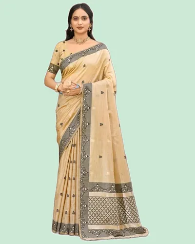 Assam Silk Handloom Weaving Classical Sarees — image 3