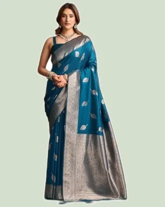 Elegant Soft Silk Sarees Festive Occasions Sarees — image 3