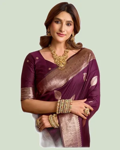 Elegant Soft Silk Sarees Festive Occasions Sarees — image 3