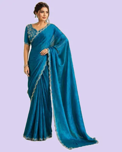 Graceful Timeless Fendy Chiffon Festive Sarees
