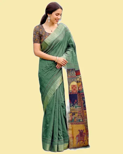Kalakruti Charming Kathi Silk Sarees