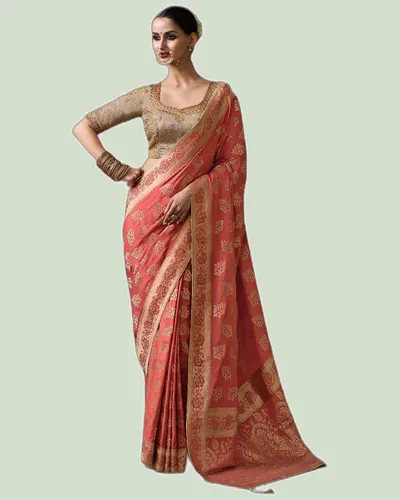 Stunning Signature Lightweight Crepe Wedding Sarees
