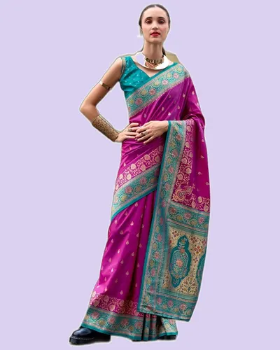 Soundarya Pure Silk Traditional Sarees — image 2